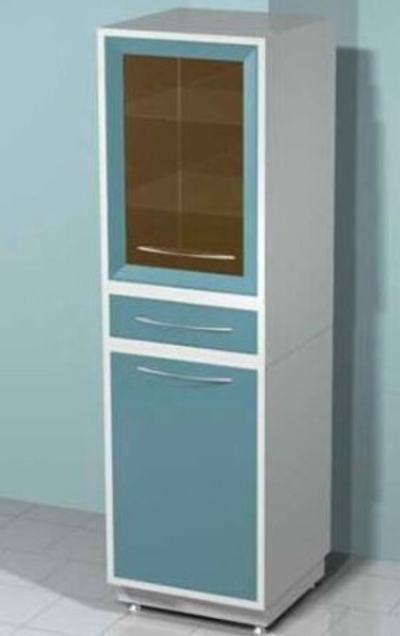 Медицинский металлический шкаф DM-63