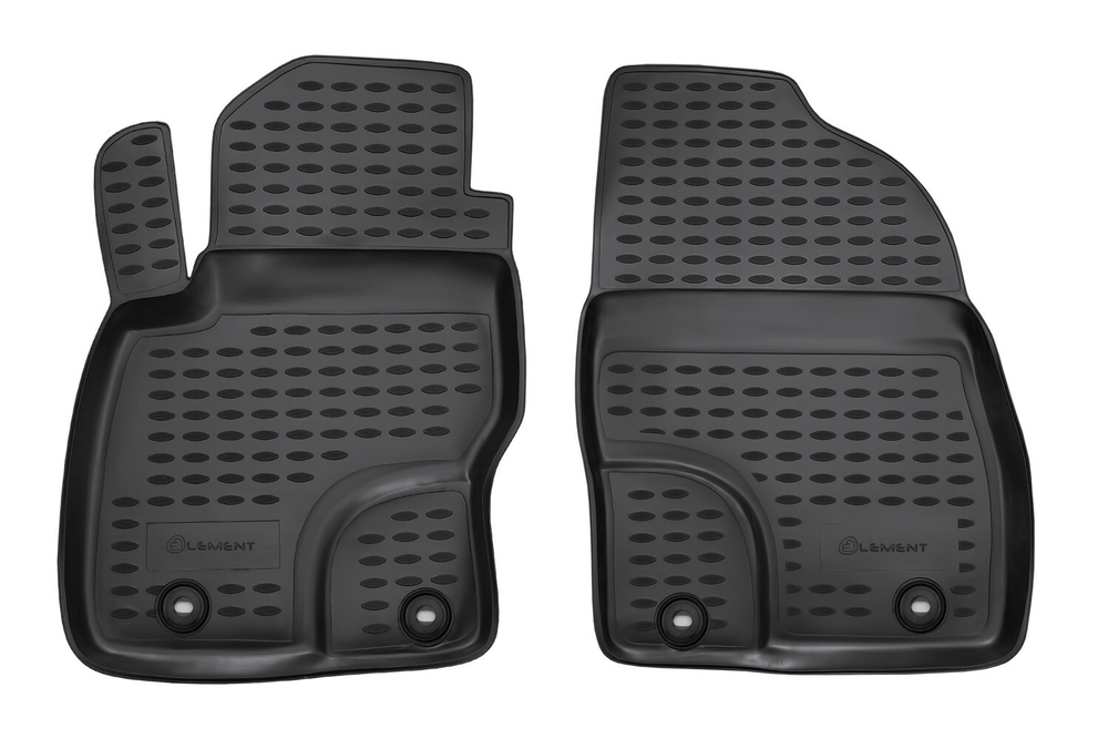 Коврики в салон FORD Focus II 2004-2011, 1-й ряд, 2шт. (полиуретан) Element.NLC.16.03.210F