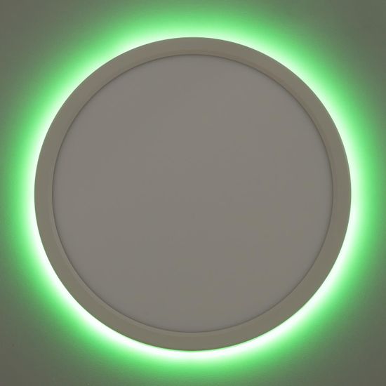 CL738240EL Бейсик Лайн Белый Св-к с пультом LED+RGB 30W