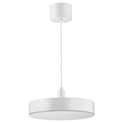 IKEA NYMÅNE  (ИКЕА НЙМÅНЕ)  -  Светодиодный подвесной светильник, беспроводная диммируемая подсветка белый спектр/белый, 38 см