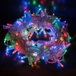 Новогодняя гирлянда нить мульти с эффектом мерцания 20м IP65 400-102 мульти с эффектом мерцания