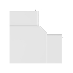 NIA 60х40 Угол внутренний неизменяемый (90°) DKC