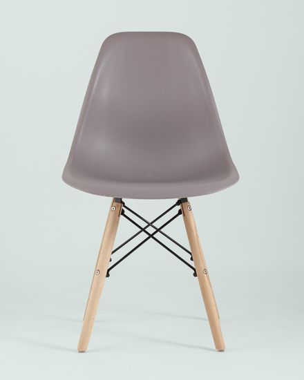Стул Eames Style DSW темно-бежевый x4 (разборный каркас)