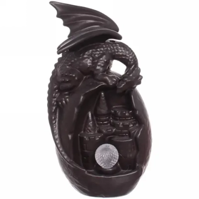 Подставка под стелющиеся благовония «Сказочный дракон» 10*9*19см с подсветкой