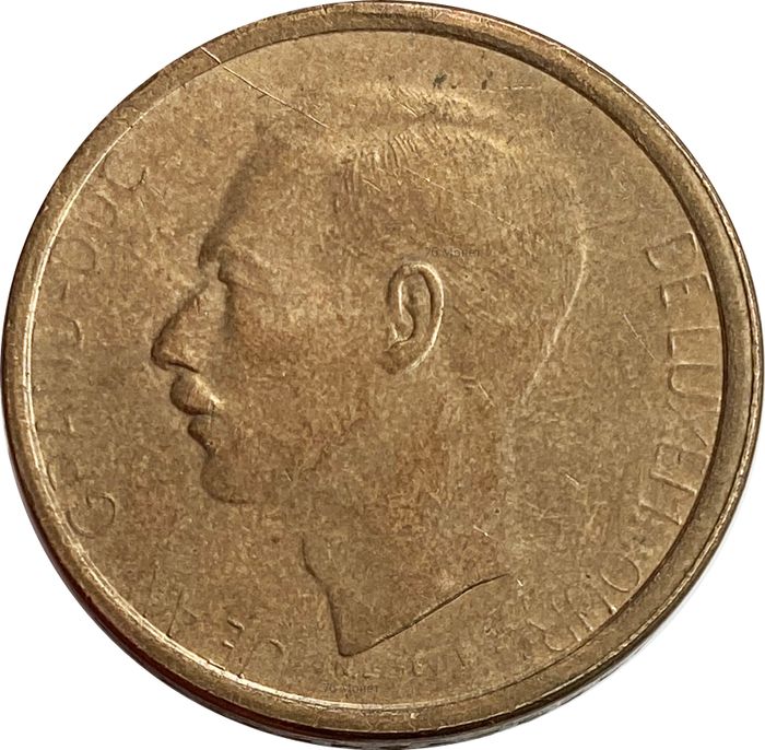 20 франков 1980 Люксембург XF
