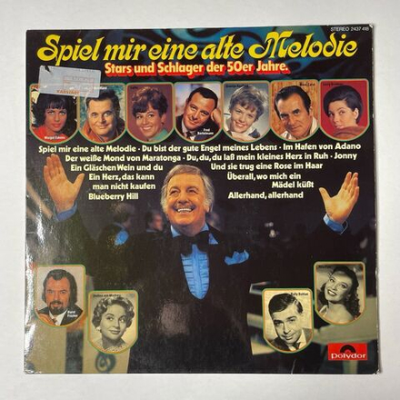 Винтажная виниловая пластинка LP Сборник Эстрады Spiel Mir Eine Alte Melodie (Germany 1977)