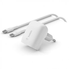 Сетевое зарядное устройство Belkin 20W USB-C Power Delivery Wall Charger (WCA006vfMWH-B6)