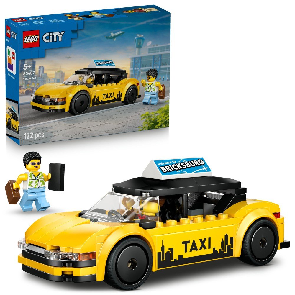 LEGO City - Желтый такси 60487