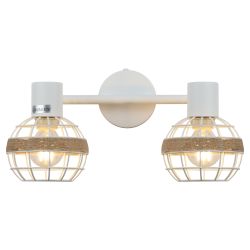 Светильник настенно-потолочный спот Rivoli   7034-702 2 x E14 40 Вт поворотный