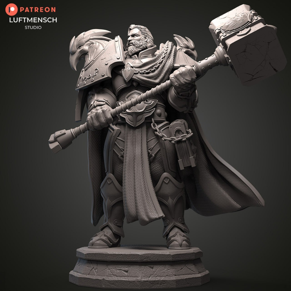 Фигурка Утер Светоносный Варкрафт Uther the Lightbringer Warcraft