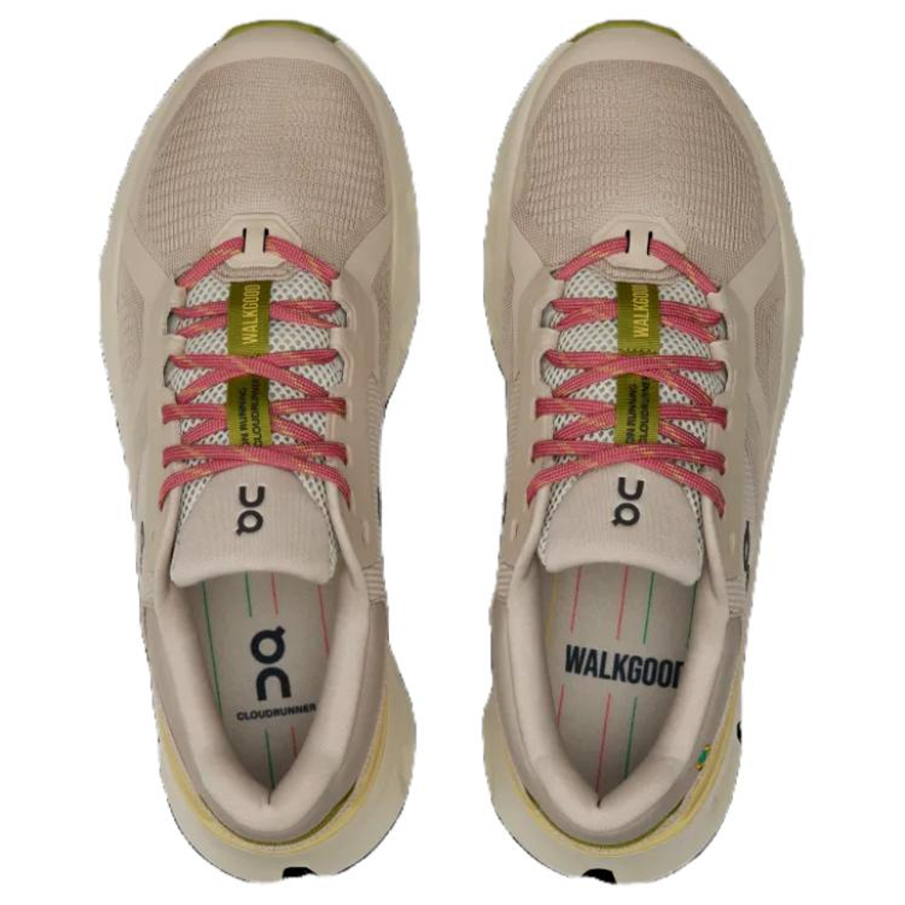 On Walkgood La X On Cloudrunner 2 Sand Flax