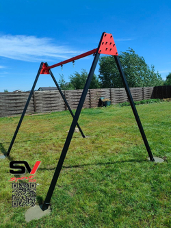 Монтаж уличных качелей Sv Sport