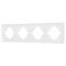 Рамка пластиковая FRM-TENDO-PL-4-WH Arlight 053847