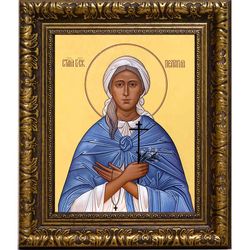 Пелагия Дивеевская (Серебренникова) Блаженная. Икона на холсте.