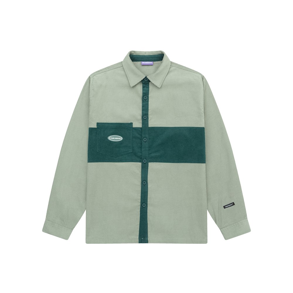 РУБАШКА YMKASHIX VELVET BUTTON