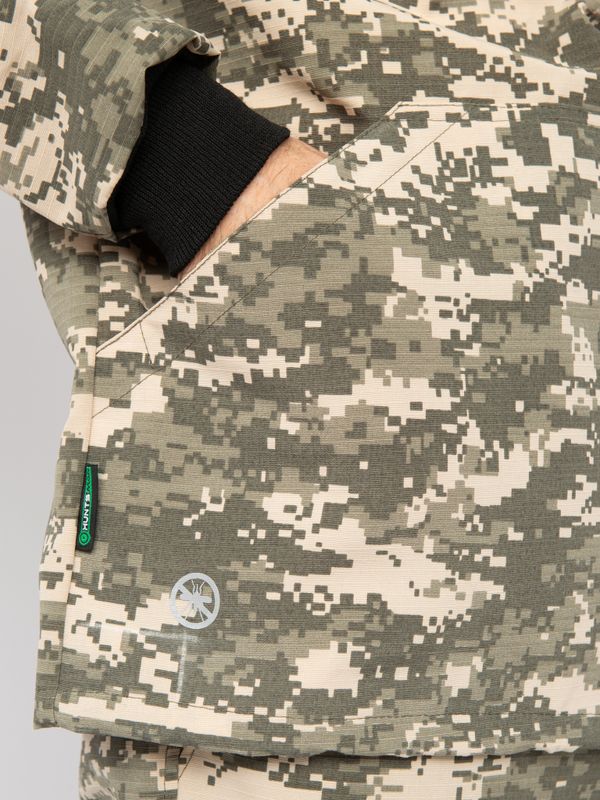 Костюм летний Антигнус-Эконом ткань Смесовая Рип-Стоп цвет 128/2 (светлый пиксель)