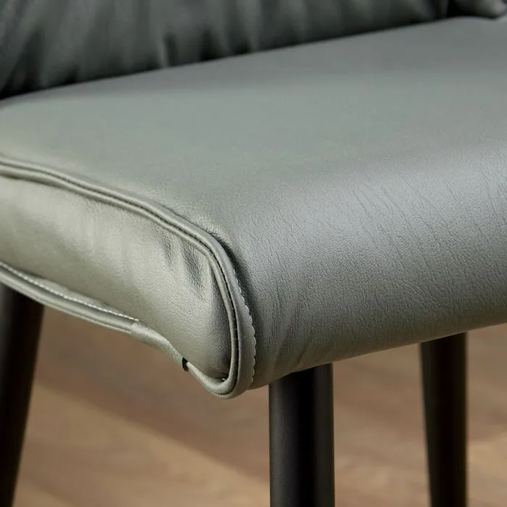 Стул Сенатор кожа Олива