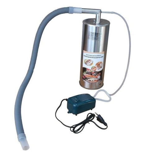 Коптильня холодного копчения с емкостью 32 л,УЗБИ "Дым Дымыч" 02М (нержавеющая сталь)