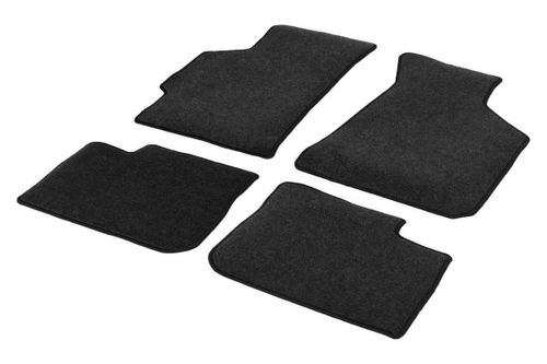 Коврики текстиль в салон, AutoFlex Standard для Kia Spectra II поколение 2004-2011, графит, 4 части, 4281001