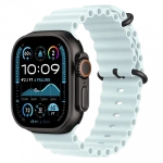Apple Watch Ultra 2 GPS (2024), 49mm, Black Titanium case, ремешок Ocean "голубой"