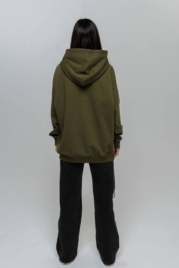 Худи Soul Company Overblank Хаки - фото 2