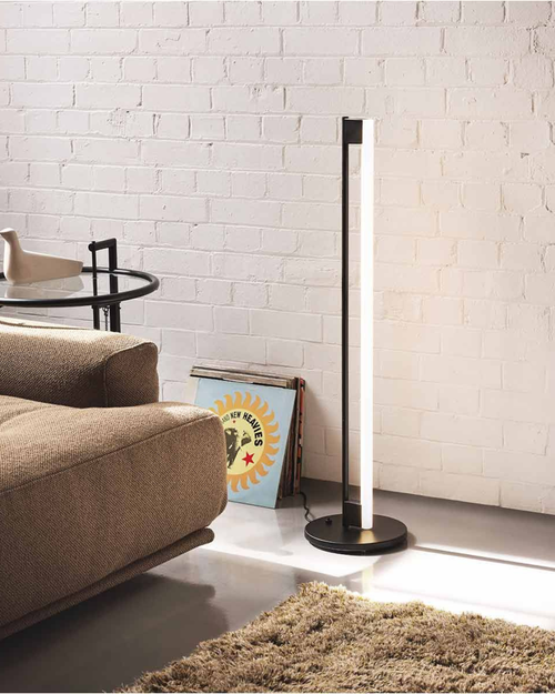 Лампа напольная Tube Light,чёрная