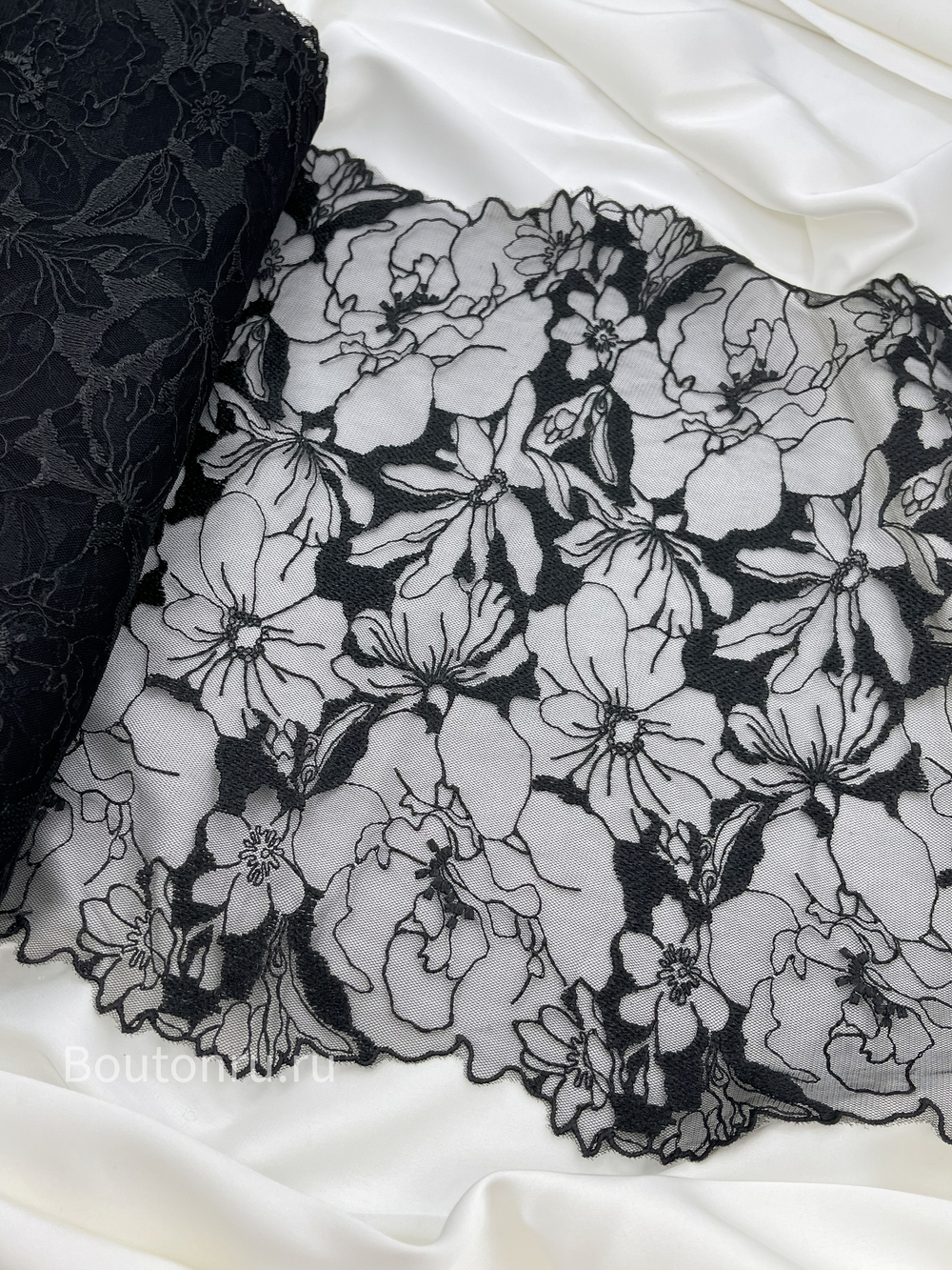 заказать черные кружева