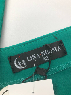 Платье Lina Nuoma зеленое 42 размер, новое