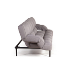 Диван-кровать трехместный Best, рогожка серый