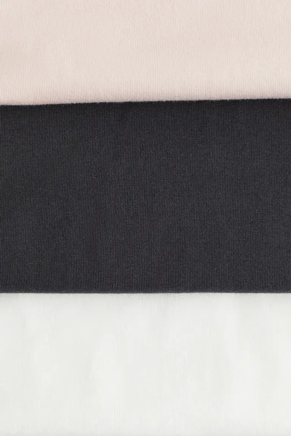 H&M Трикотажный топ (з шт), темно-серый