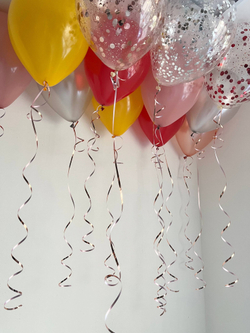 Воздушные шары на потолок стильные №3748