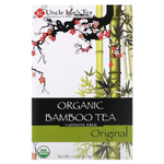 Uncle Lee's Tea, органический бамбуковый чай, без кофеина, оригинальный вкус, 18 чайных пакетиков, 28,8 г (1,02 унции)
