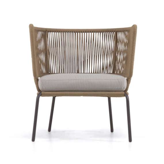 Кресло Nadin бежевое