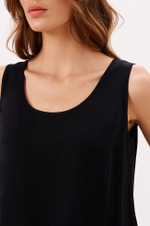 23207 Топ женский (черный)