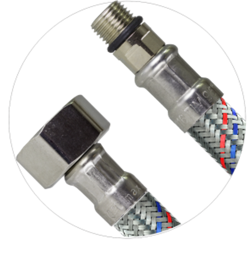 Подводка смесителя "TIM"  30см  (5/125)