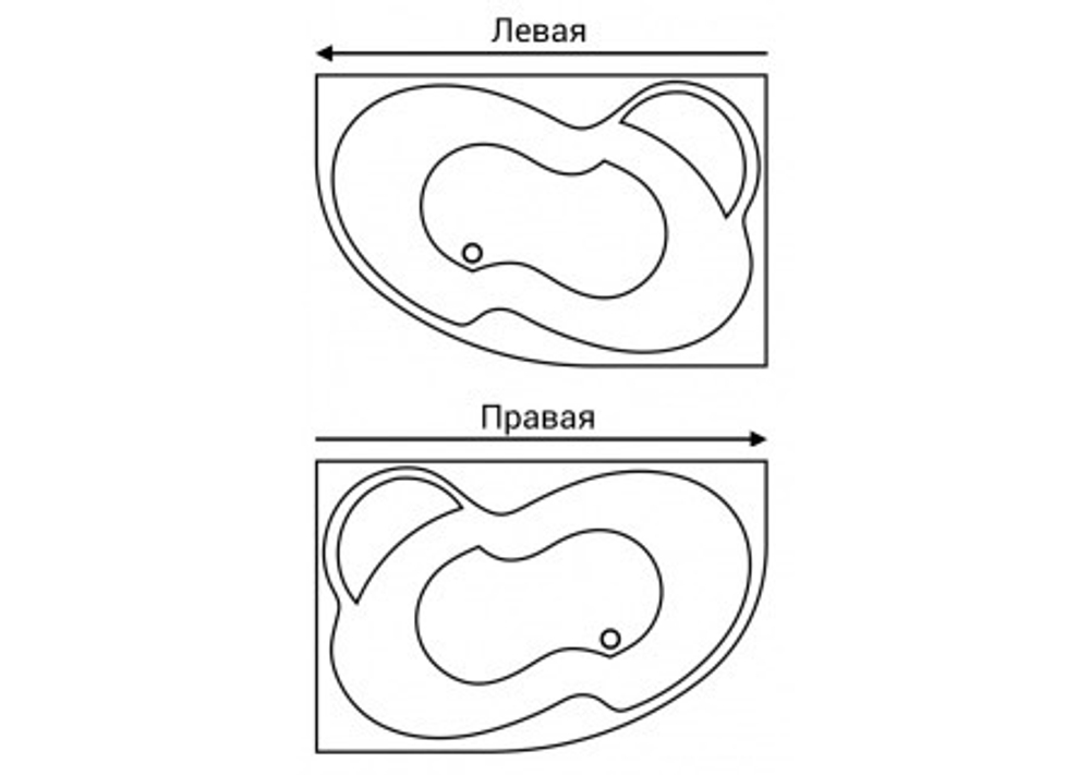 Ванна Мари 170-левая
