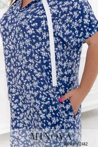 Платье 2462-синий Minova