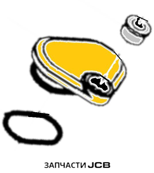Крышка крышки клапанов JCB 320/07683