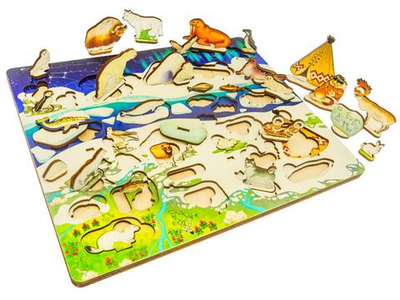 Доска 3D "Под Большой Медведицей" 52дет.