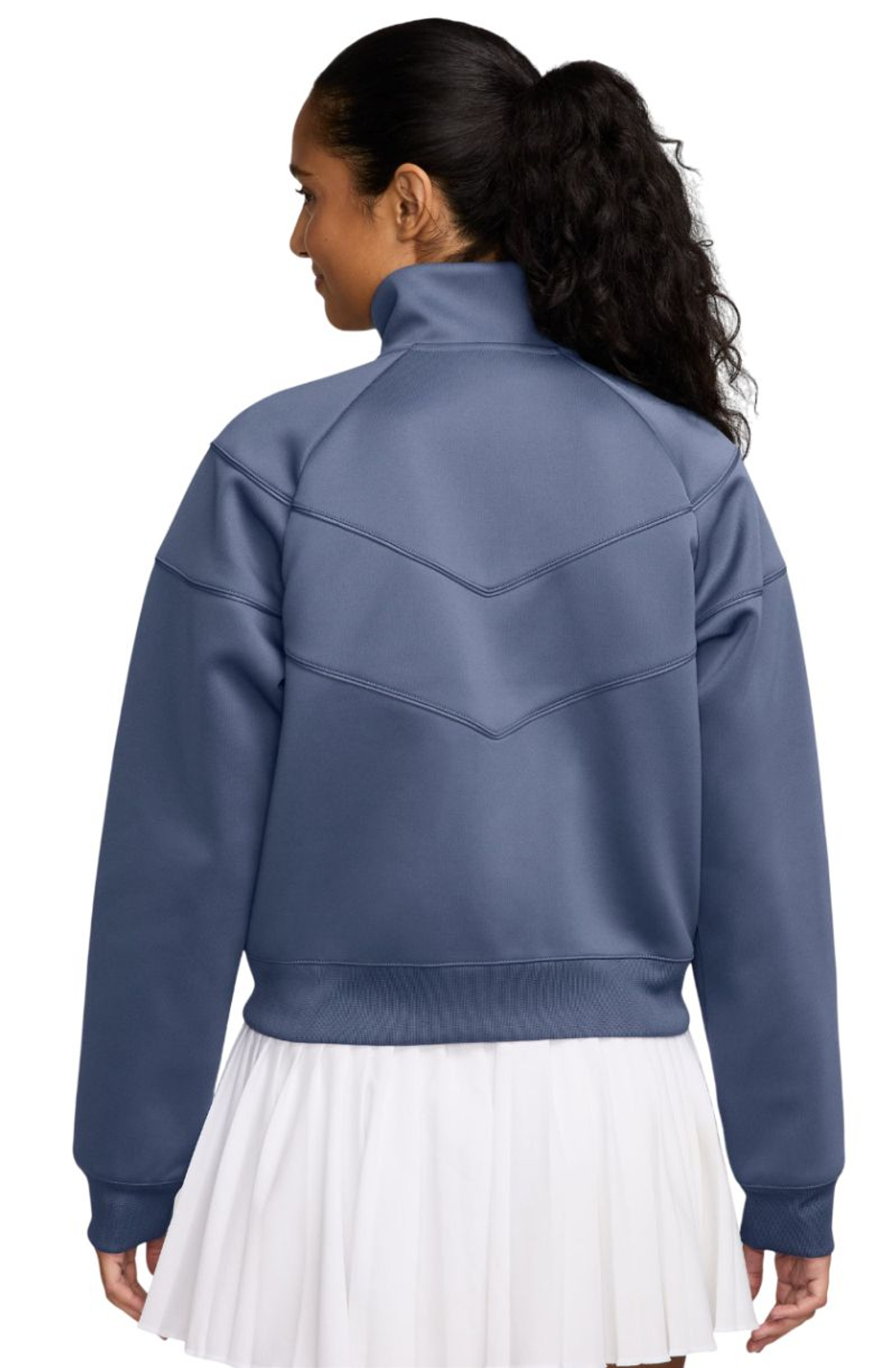 Женская теннисная куртка Nike Court Heritage Windrunner - diffused blue