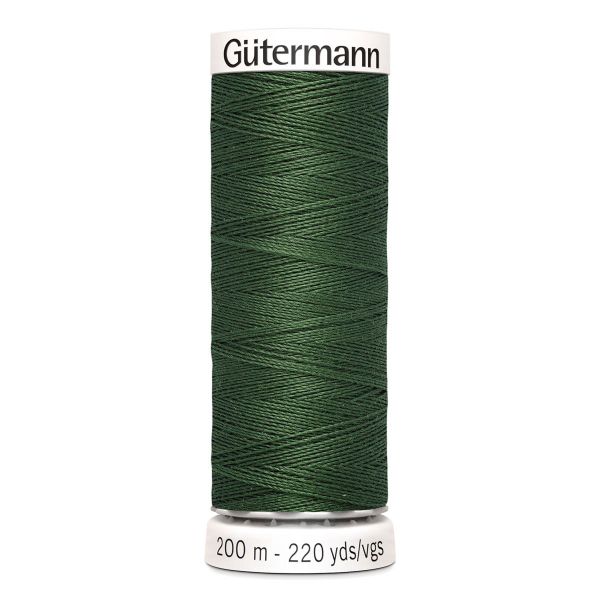 Нитки универсальные Gutermann Sew-all 100 (200 метров), 5 кат. | 561 серо-зеленый