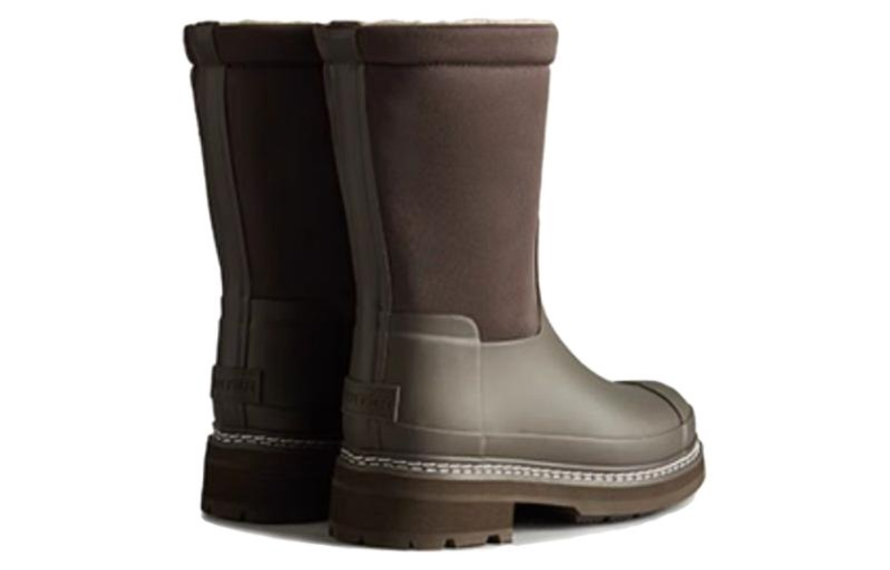 HUNTER Waterproof And Slip Resistant Rain Boots Women"s Chocolate