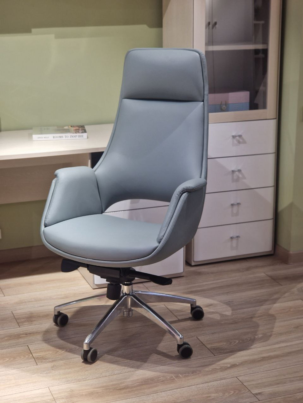 Кресло офисное 2838 982671 Grey pu