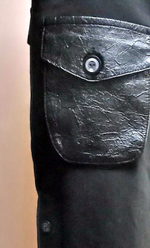 Бриджи женские, размер 46-48, цвет чёрный