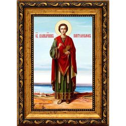Пантелеимон Целитель в полный рост. Икона на холсте.