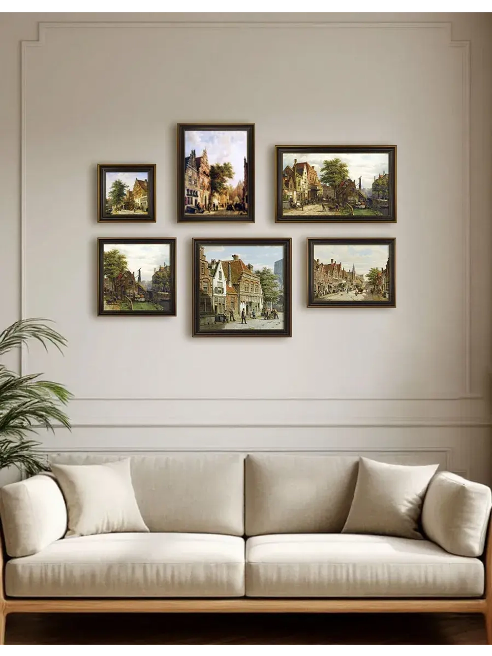 Картина серии "Голландия" настенная для интерьера 56*36 см