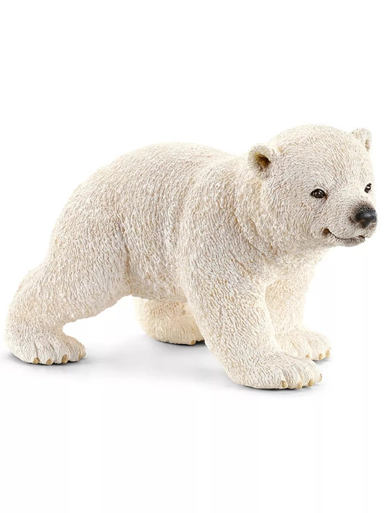 Фигурка Белый медвежонок Шляйх 14708