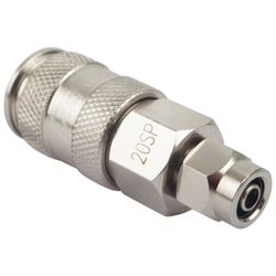 HRS-20SPA Harrison Пневматическое быстроразъёмное соединение с обжимным креплением PU шланга Ø 5х8 м