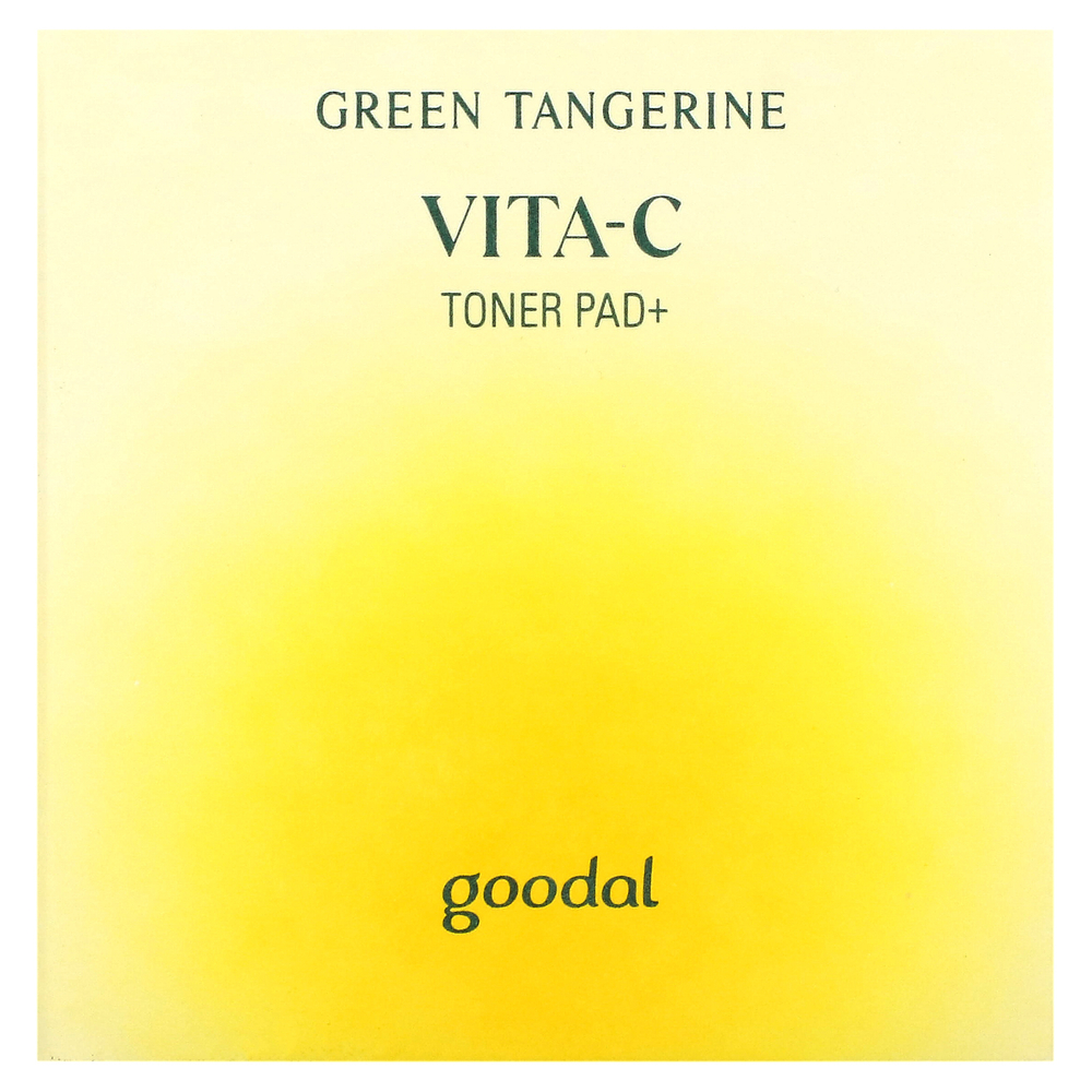 Goodal, Green Tangerine Vita-C Toner Pad +, 70 подушечек