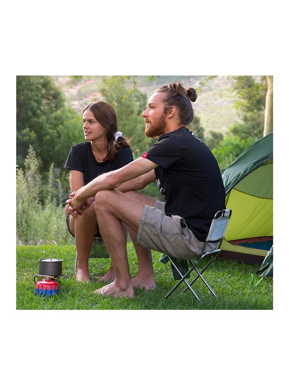 Кресло туристическое Naturehike MZ01, складное, бежевое